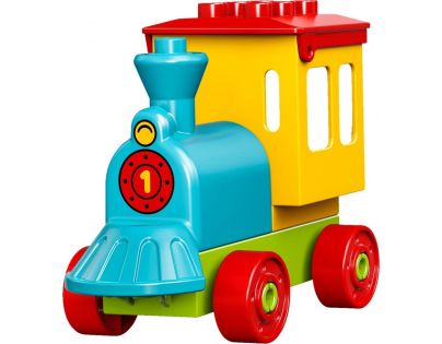 LEGO DUPLO 10847 Vláčik s číslami - Poškodený obal