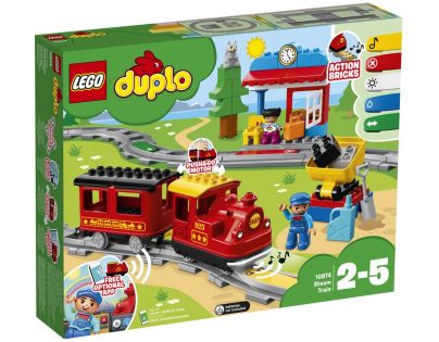 LEGO DUPLO 10874 Parný vláčik - Poškodený obal