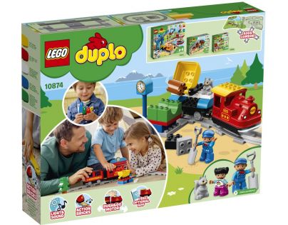 LEGO DUPLO 10874 Parný vláčik - Poškodený obal