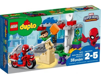 LEGO Duplo 10876 Dobrodružstvo Spider-Mana a Hulka