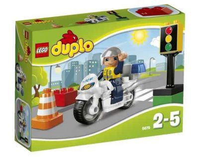 LEGO DUPLO 5679 Policejní motorka - Poškozený obal