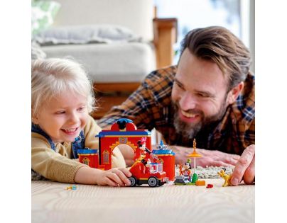 LEGO® Disney ™ Mickey and Friends 10776 Hasičská stanica a auto Mickeyho priateľov
