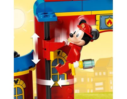LEGO® Disney ™ Mickey and Friends 10776 Hasičská stanica a auto Mickeyho priateľov