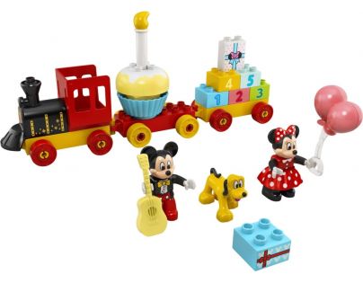 LEGO® DUPLO® Disney ™ 10941 Narodeninový vláčik Mickeyho a Minnie