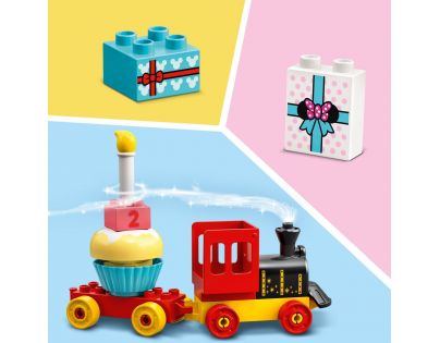 LEGO® DUPLO® Disney ™ 10941 Narodeninový vláčik Mickeyho a Minnie