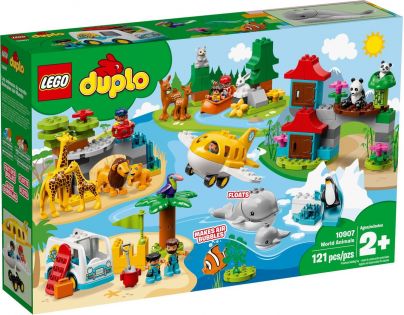 LEGO Duplo Town 10907 Zvieratá sveta - Poškodený obal