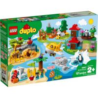 LEGO Duplo Town 10907 Zvieratá sveta - Poškodený obal 3