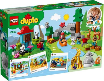 LEGO® DUPLO® Town 10907 Zvieratá sveta