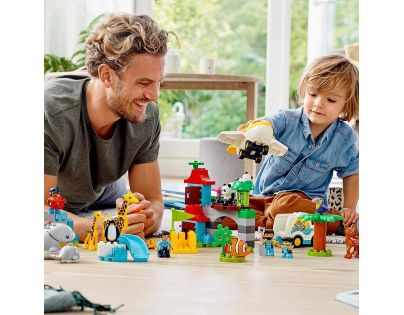 LEGO® DUPLO® Town 10907 Zvieratá sveta