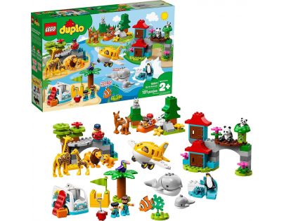 LEGO® DUPLO® Town 10907 Zvieratá sveta