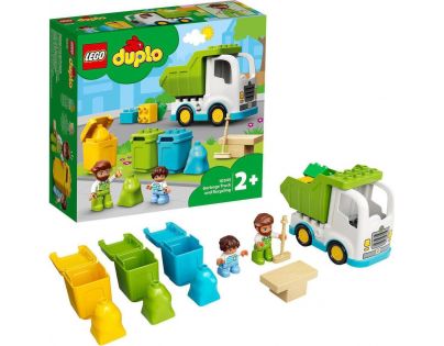 LEGO® DUPLO® Town 10945 Smetiarske auto a recyklovanie