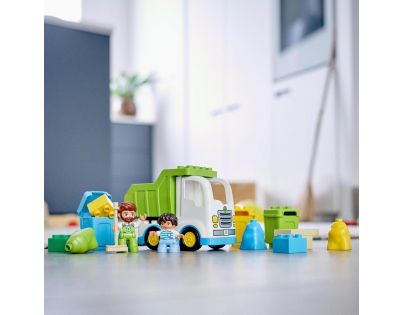 LEGO® DUPLO® Town 10945 Smetiarske auto a recyklovanie