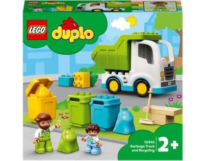 LEGO® DUPLO® Town 10945 Smetiarske auto a recyklovanie