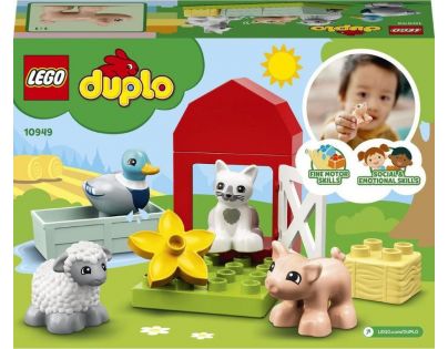 LEGO® DUPLO® Town 10949 Zvieratká z farmy