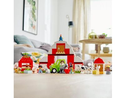 LEGO® DUPLO® Town 10952 Stodola,traktor a zvieratká z farmy