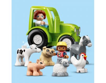 LEGO® DUPLO® Town 10952 Stodola,traktor a zvieratká z farmy