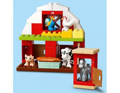LEGO® DUPLO® Town 10952 Stodola,traktor a zvieratká z farmy