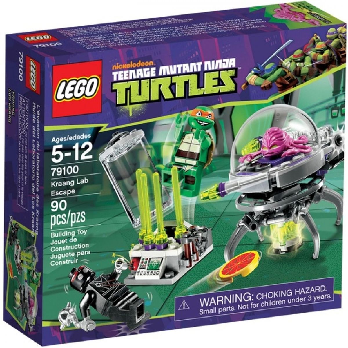 LEGO Ninja Turtles 79100 - Únik z Krangovy laboratoře
