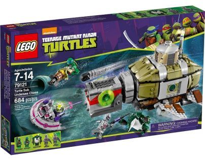 LEGO Želvy Ninja 79121 Želví podmořská honička - Poškozený obal