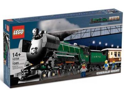 LEGO Exclusive 10194 Smaragdový noční vlak