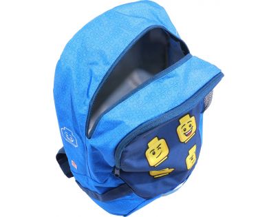 LEGO Faces Blue školský batoh