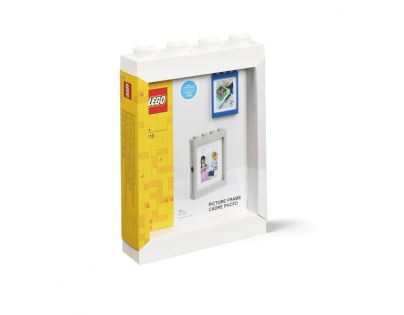 LEGO® Fotorámik biely