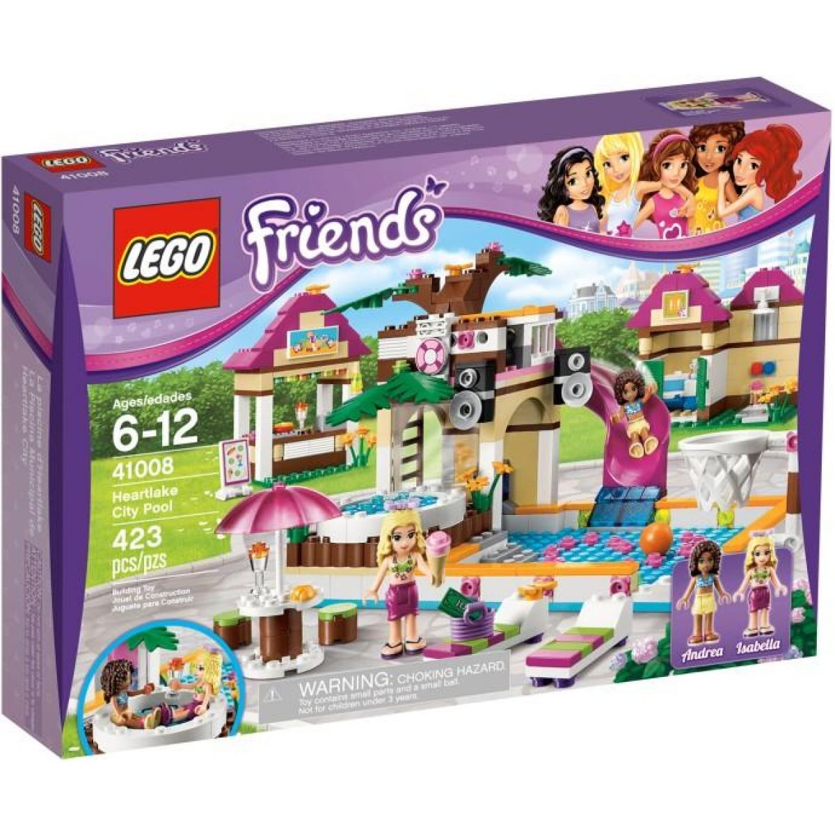 LEGO Friends 41008 Koupaliště v Heartlake - POŠKOZENÝ OBAL