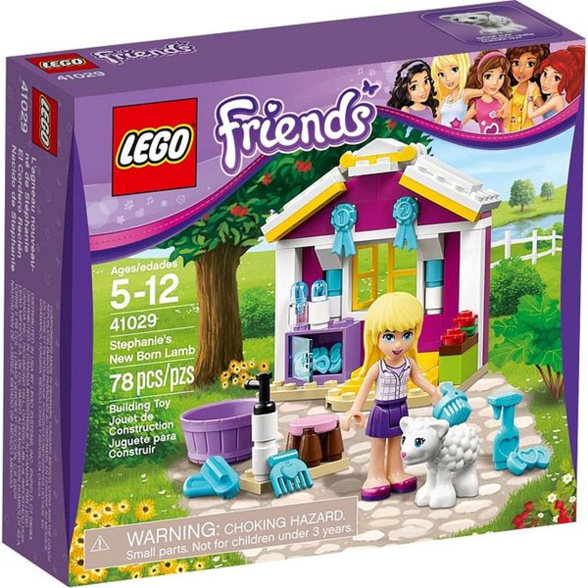 LEGO Friends 41029 - Malé jehňátko Stephanie