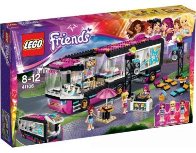 LEGO Friends 41106 Autobus pro turné popových hvězd