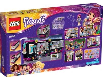 LEGO Friends 41106 Autobus pro turné popových hvězd