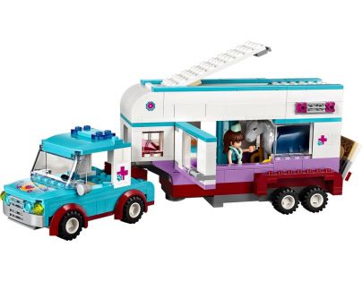 LEGO Friends 41125 Veterinářský přívěs s koněm