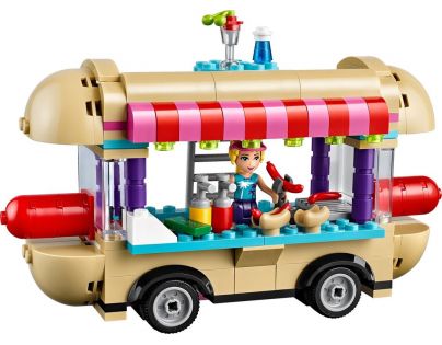 LEGO Friends 41129 Dodávka s párky v rohlíku v zábavním parku