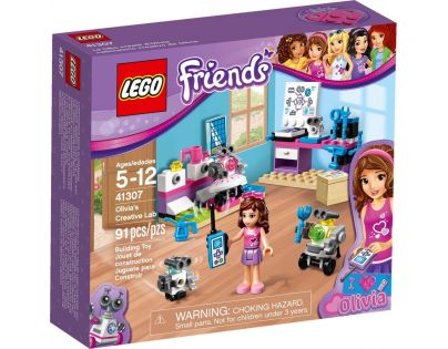 LEGO Friends 41307 Olivia a tvůrčí laboratoř