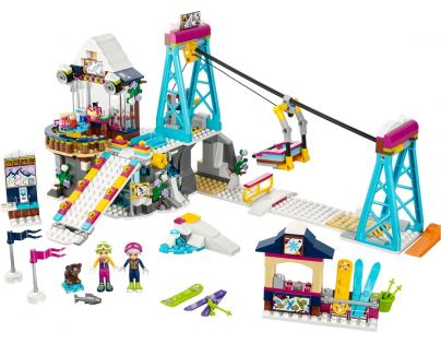 LEGO Friends 41324 Lyžařský vlek v zimním středisku  - Poškozený obal