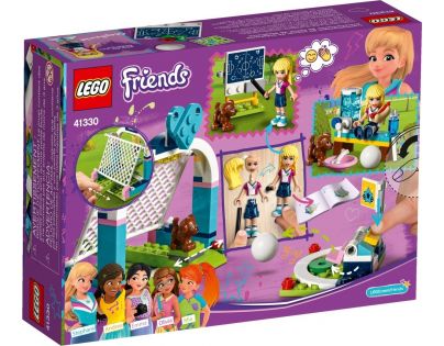 LEGO Friends 41330 Stephanie na futbalovom tréningu