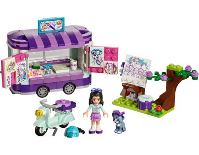 LEGO Friends 41332 Emma a jej umelecký stojan