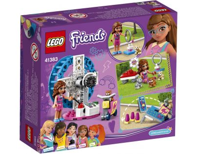 LEGO Friends 41383 Olivia a jej ihrisko so škrečkami