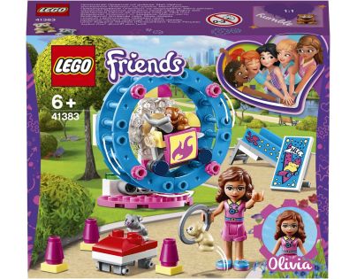 LEGO Friends 41383 Olivia a jej ihrisko so škrečkami