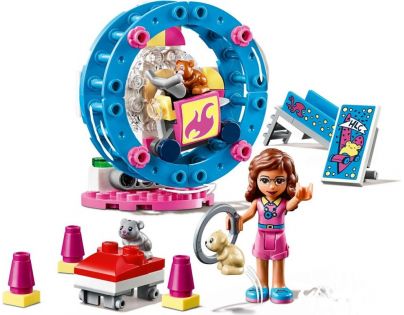 LEGO Friends 41383 Olivia a jej ihrisko so škrečkami