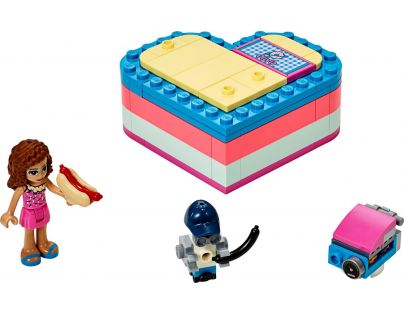 LEGO Friends 41387 Olivia a letný srdiečkový box