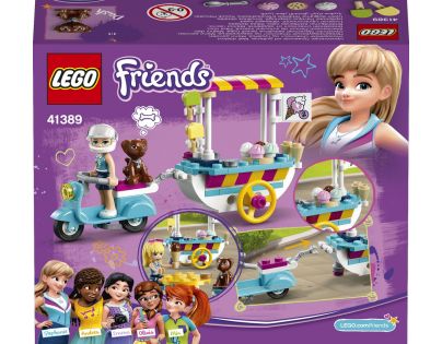 LEGO Friends 41389 Pojazdný zmrzlinársky stánok