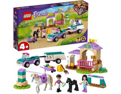 LEGO® Friends 41441 Auto s prívesom a výcvik koníka