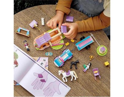 LEGO® Friends 41441 Auto s prívesom a výcvik koníka
