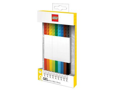 LEGO Gelové perá Mix farieb 9 ks