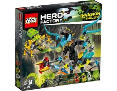 LEGO Hero Factory 44029 - KRÁLOVNA MONSTER versus FURNO, EVO a STORMER
