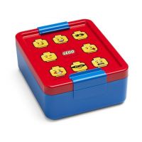LEGO® Iconic Boy box na desiatu červenomodrá