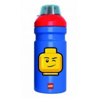 LEGO Iconic Classic fľaša na pitie červená a modrá