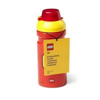 LEGO Iconic Girl desiatový set fľaša a box žltá a červená 5