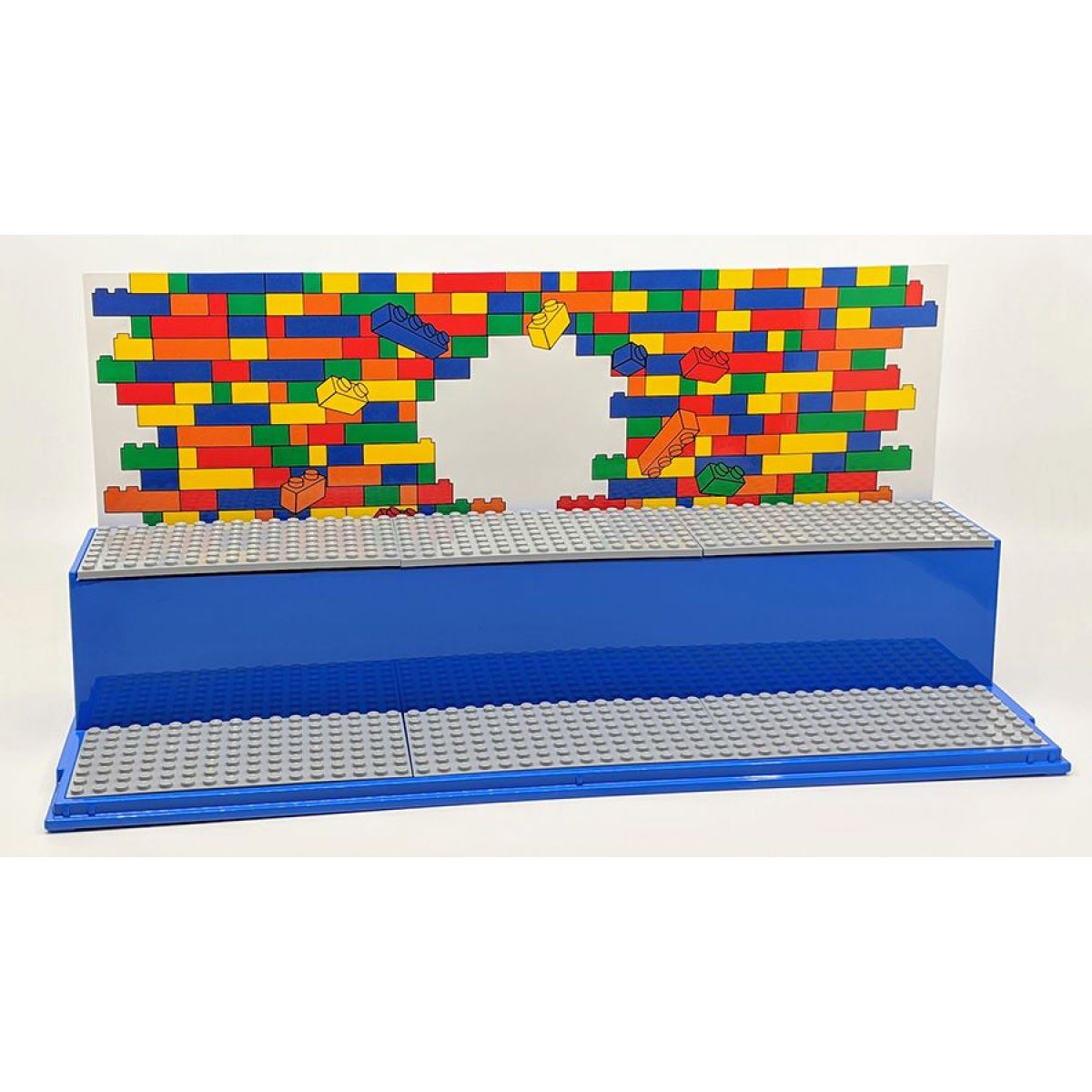 LEGO® Iconic herná a zberateľská skrinka modrá