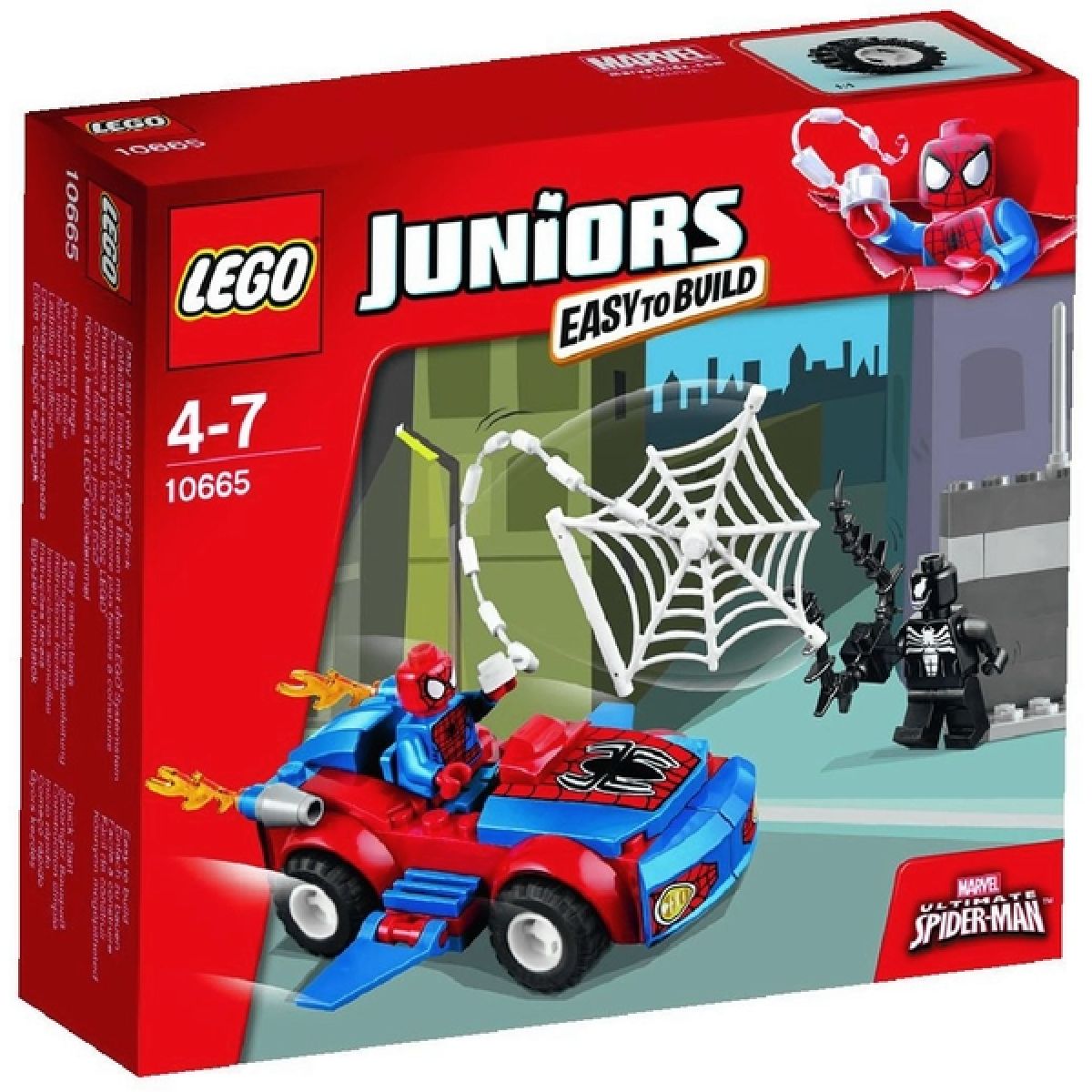 LEGO Juniors 10665 - Spider-Man™: Pavoučí útok